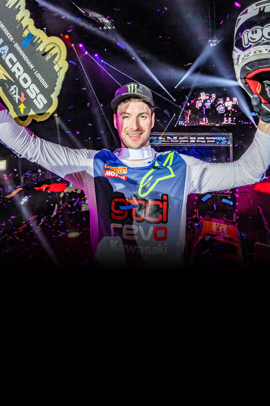 Tommy Crowned Arenacross British Champion